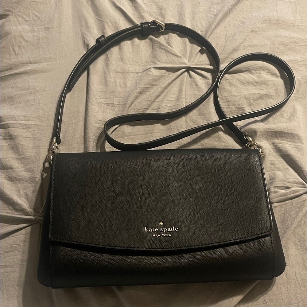 Kate Spade Elegant Black Crossbody Bag